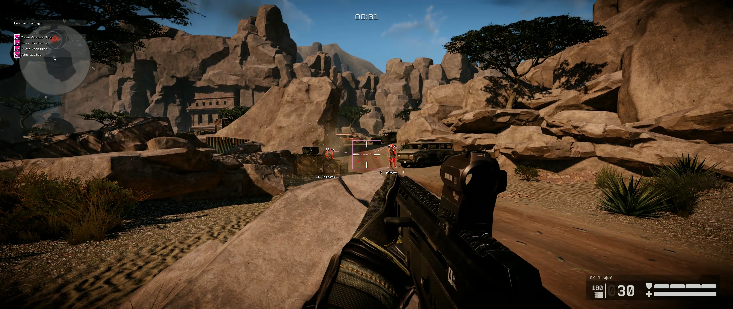 CourierScript Warface